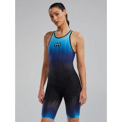 TYR Venzo (TM) Αθλητικό Ολόσωμο Μαγιό Μαύρο Μπλε VZIOB6A-420