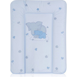 Lorelli Elephants Μαλακή Αλλαξιέρα Μωρού Πλαστική 70x50cm Γαλάζια