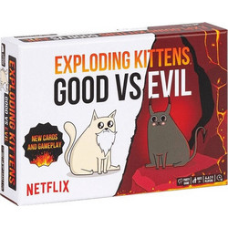 Exploding Kittens Good Vs Evil Επιτραπέζιο Παιχνίδι για 7+ Ετών για 2-5 Παίκτες