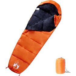 vidaXL Sleeping Bag Μονό 3 Εποχών Πορτοκαλί 94500