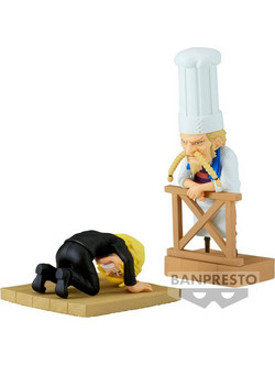 Banpresto One Piece Sanji & Zeff World Collectable 2-Pack 8cm
