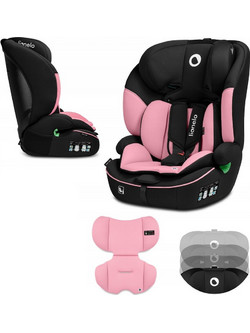 Lionelo Levi One Κάθισμα Αυτοκινήτου Booster i-Size 0-36kg Black Pink