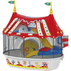 Ferplast Circus Κλουβί για Χάμστερ Πολύχρωμο 49.5x34x42.5cm