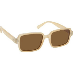 Eyelead L725 Γυναικεία Γυαλιά Ηλίου Ορθογώνια Κοκάλινα Μπεζ με Καφέ Polarized Φακό