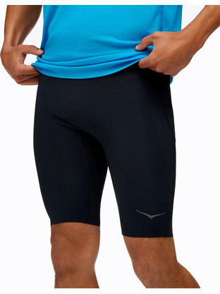 Hoka Novafly Half Ανδρικό Κολάν Σορτς Μαύρο 1141742-BLK-L