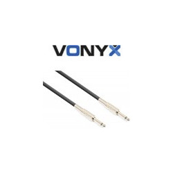 VONYX CX355-1 Καλώδιο Jack 6.3mm MONO αρσενικό σε Jack 6.3mm MONO αρσενικό 1.5m 177.795