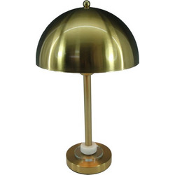 Inart Lustrous 5207351213096 Πορτατίφ Ε27 Χρυσό Π25xΥ42cm