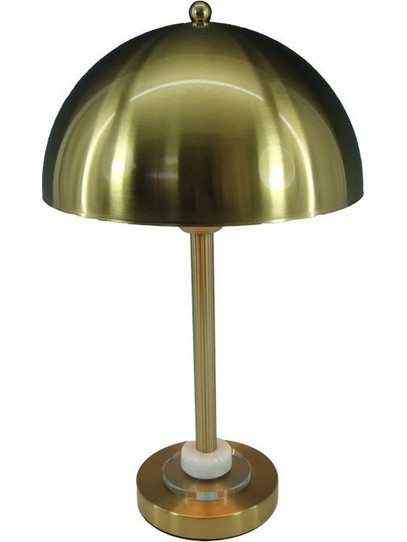 Inart Lustrous 5207351213096 Πορτατίφ Ε27 Χρυσό Π25xΥ42cm