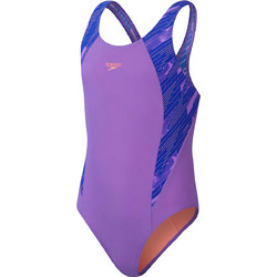 Speedo Hyper Boom Splice Αθλητικό Παιδικό Μαγιό Ολόσωμο για Κορίτσι Μωβ 8003729-16771
