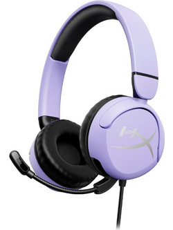 HyperX Cloud Mini Gaming Headset On Ear Lavender