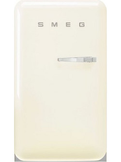 Smeg FAB10LCR6 Retro Μονόπορτο Ψυγείο 122lt Υ97xΠ54.5xΒ65.9cm Μπεζ