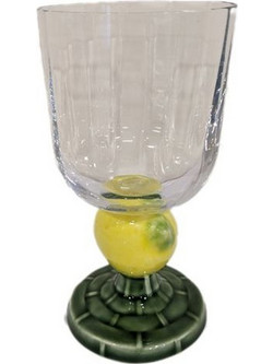 Bordallo Pinheiro Ποτήρι Γυάλινo Κολωνάτο Lemon 5600413631959