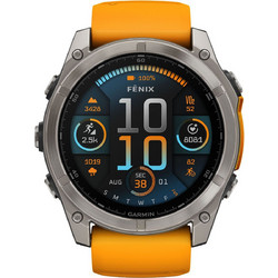 Garmin Fenix 8 AMOLED 51mm Sapphire Titanium / Spark Orange