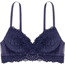 Dorina Hannah Bralette Push Up χωρίς Μπανέλα Navy Μπλε D001423LA072-IK0028