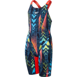 Speedo Fastskin Junior Endurance+ Max Παιδικό Αγωνιστικό Μαγιό Κολύμβησης Ολόσωμο για Κορίτσι Πολύχρωμο 815822-H824