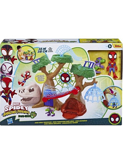 Hasbro Spidey & His Amazing Friends Dino-Webs Treehouse Σετ Φιγούρες Δράσης για 3+ Ετών