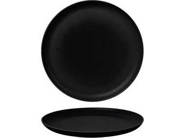 Baralee Black Matte Fine Plus Πιάτα Ρηχά Πορσελάνης 16cm 6τμχ 095002A-L030