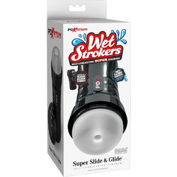 Pipedream Wet Strokers Super Slide & Glide Pocket Anal Αυνανιστήρι με Δόνηση