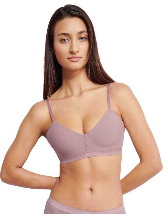 Sloggi Ever Ease Bralette χωρίς Μπανέλα Ροζ 10219599-6116