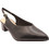 Piccadilly Ανατομικές Γόβες Slingback Δερμάτινες με Χοντρό Χαμηλό Τακούνι Μαύρες 739031-56