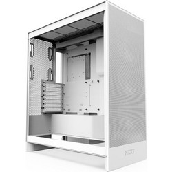 NZXT H7 Flow 2024 White Gaming Midi Tower Κουτί Υπολογιστή με Πλαϊνό Παράθυρο
