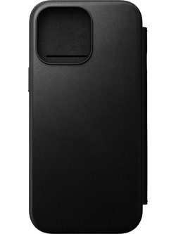 Nomad Modern Leather Folio Book Black (iPhone 16 Pro Max)