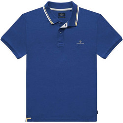 Double Ανδρική Μπλούζα Polo Κοντομάνικη Royal Blue GS-35S