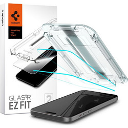 Spigen GLAS. TR EZ Fit AlignMaster Tempered Glass 2-Pack Clear (iPhone 15 / 16)