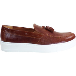 Commanchero Ανδρικά Μοκασίνια Loafers Δερμάτινα Καφέ 72336-726