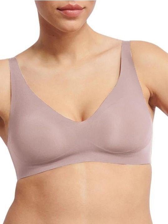 Sloggi Zero Feel 2.0 Μπουστάκι Push Up χωρίς Μπανέλα Nude 10217729-3649