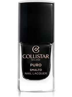 Collistar Puro 313 Nero Intenso Gloss Βερνίκι Νυχιών Μακράς Διαρκείας