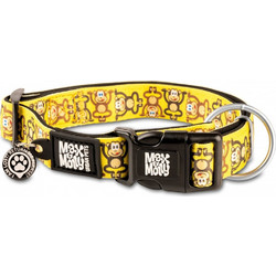 Max & Molly Monkey Maniac Κολάρο Σκύλου Κίτρινο 2.5x39-62cm