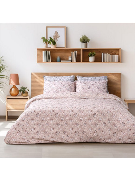 Beauty Home Σετ Σεντόνια Μονά Βαμβακερά 170x260 Cays 12189