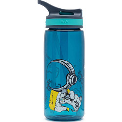 Yolo Gamer Παιδικό Παγούρι Πλαστικό BPA Free Πετρόλ 500ml