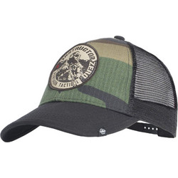 Pentagon Ανδρικό Καπέλο Jockey με Δίχτυ Snapback Υφασμάτινο Μαύρο Χακί K13048-IZ-51