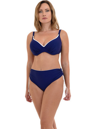 MiandMi Bikini Set με Ενίσχυση Ψηλόμεσο Navy Μπλε 23016-26062