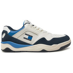 Tommy Jeans Ανδρικά Sneakers Λευκά EM0EM01500-C1G