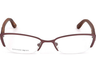 Alexander McQueen AMQ4183 WCV Γυναικείος Σκελετός Γυαλιών Οράσεως Μεταλλικός Χρυσός