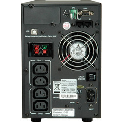Roline Prosecure III 1000 UPS On-Line 1000VA 900W Καθαρού Ημιτόνου με 4 Πρίζες C13