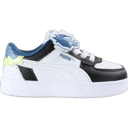 Puma Trolls Caven 2.0 Παιδικά Sneakers Λευκά Μαύρα 398898-01