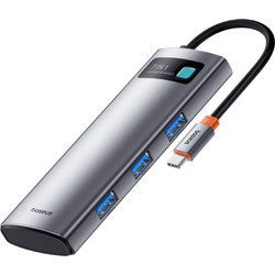 Baseus Metal Gleam USB-C Docking Station με HDMI 4K PD