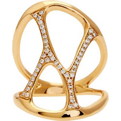 Very Gavello Divina Γυναικείο Δαχτυλίδι από Ροζ Χρυσό 18K με Διαμάντι 18KA1857-1