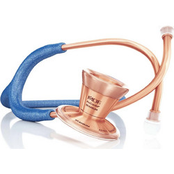 MDF Instruments ProCardial Καρδιολογικό Στηθοσκόπιο με Διπλό Κώδωνα Titanium Royal Blue Rose Gold
