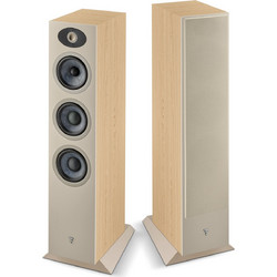 Focal Theva N2 Ζεύγος Ηχείων Hi-Fi Δαπέδου 200W 3 Δρόμων Light Wood