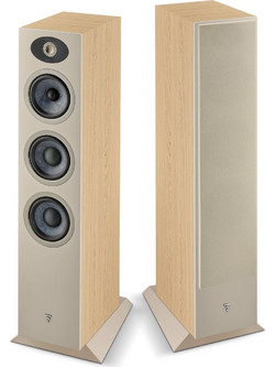 Focal Theva N2 Ζεύγος Ηχείων Hi-Fi Δαπέδου 200W 3 Δρόμων Light Wood