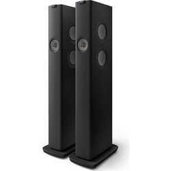 KEF LS60 Αυτοενισχυόμενα Ηχεία με Wi-Fi & Bluetooth 700W Μαύρα (Ζεύγος)
