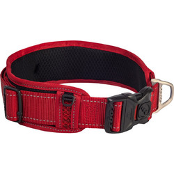 Rogz Utility Padded Κολάρο Σκύλου Κόκκινο 30-42cm