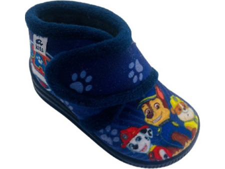 ANI Paw Patrol Χειμερινές Παιδικές Παντόφλες Μποτάκια για Αγόρια Μπλε 5506-002