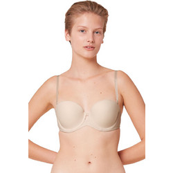 Triumph Pure Micro Σουτιέν Strapless με Ελαφριά Ενίσχυση με Μπανέλα Εκρού 10217872-00DL