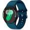 Tech-Protect Silicone Λουράκι Σιλικόνης Montego Blue (Samsung Galaxy Watch 4 / 5 / 5 Pro / 6 / 7 / FE)